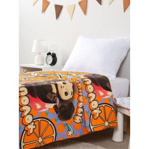 Пододеяльник классический поплин "Чебурашка Апельсиновый переполох" Пододеяльник классический поплин "Чебурашка Апельсиновый переполох"