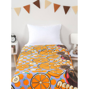 Пододеяльник классический поплин "Чебурашка Апельсиновый переполох" Пододеяльник классический поплин "Чебурашка Апельсиновый переполох"