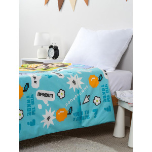 Пододеяльник классический поплин "Чебурашка Че бой"