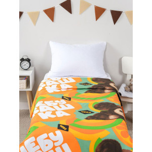 Пододеяльник классический поплин "Чебурашка Апельсиновый друг"