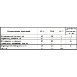 Футболка женская "Андреа" бархат (р-ры: 48-70) синий
