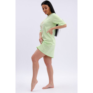 Туника женская "Эмили" кулирка (р-ры: 44-54) мята