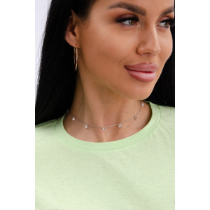 Туника женская "Эмили" кулирка (р-ры: 44-54) мята