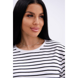 Костюм двойка женский "Океан 4" кулирка-футер (р-ры: 46-60) черный