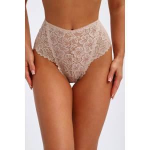 Трусы женские №45097 кулирка с лайкрой (р-ры: 48-52) телесный