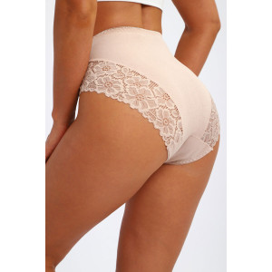 Трусы женские №45097 кулирка с лайкрой (р-ры: 48-52) телесный