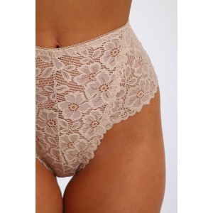Трусы женские №45097 кулирка с лайкрой (р-ры: 48-52) телесный