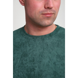 Футболка мужская М460 футер (р-ры: 46-60) тархун винтаж