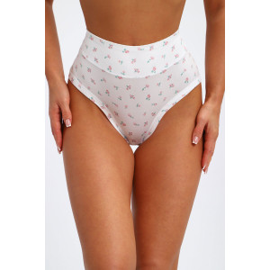 Трусы женские №45095 бамбук (р-ры: 48-52) белый