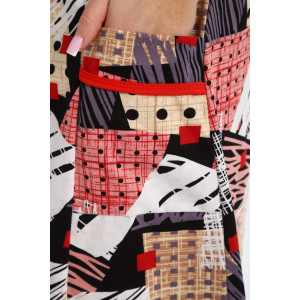 Халат женский "Юлия" Х1 кулирка (р-ры: 46-60) красный