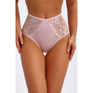 Трусы женские №45091 кулирка с лайкрой (р-ры: 48-52) пудра