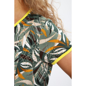 Халат женский "Юлия" Х1 кулирка (р-ры: 46-60) хаки