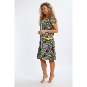 Халат женский "Юлия" Х1 кулирка (р-ры: 46-60) хаки