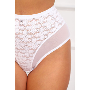 Трусы женские №64986 кружево (р-ры: 48-52) белый