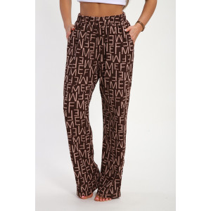 Брюки женские №225.2 кулирка (р-ры: 52-66) коричневый