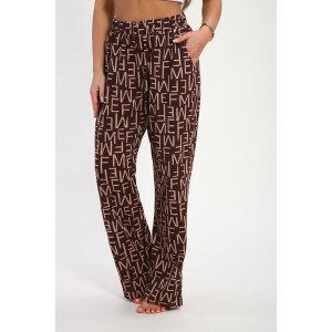 Брюки женские №225.2 кулирка (р-ры: 52-66) коричневый