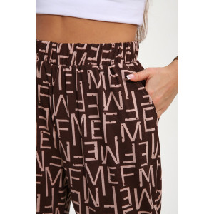 Брюки женские №225.2 кулирка (р-ры: 52-66) коричневый