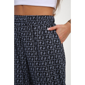 Брюки женские №225.1 кулирка (р-ры: 52-66) серый