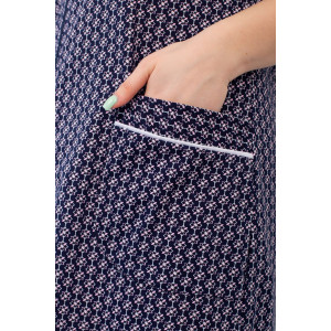 Халат женский К-53 "Очарование" кулирка (р-ры: 50-58) розовый