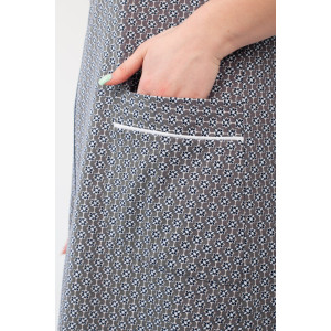 Халат женский К-53 "Очарование" кулирка (р-ры: 50-58) серый