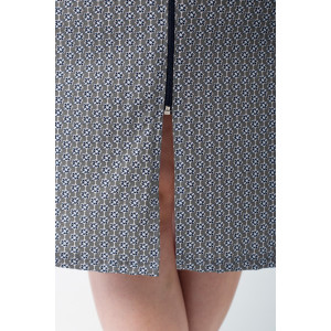 Халат женский К-53 "Очарование" кулирка (р-ры: 50-58) серый