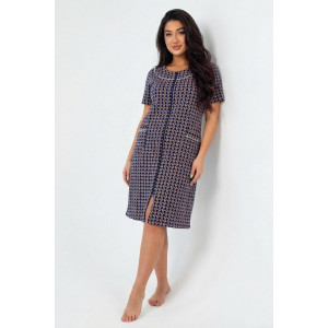 Халат женский К-53 "Очарование" кулирка (р-ры: 50-58) цепи