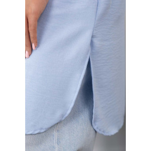 Туника женская 2178/1 жатка кантри (р-ры: 46-60) голубой