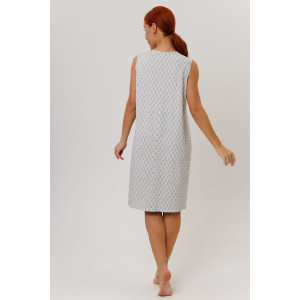 Сорочка женская №2273/2 кулирка (р-ры: 46-60) серо-бежевый