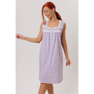 Сорочка женская №2273 кулирка (р-ры: 46-60) лиловый