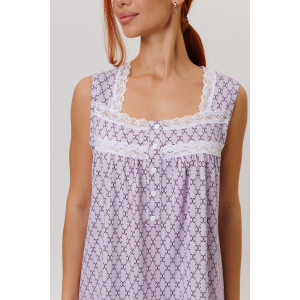 Сорочка женская №2273 кулирка (р-ры: 46-60) лиловый