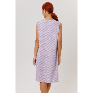 Сорочка женская №2273 кулирка (р-ры: 46-60) лиловый