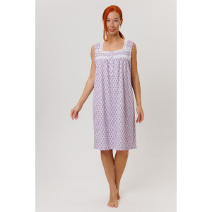 Сорочка женская №2273 кулирка (р-ры: 46-60) лиловый