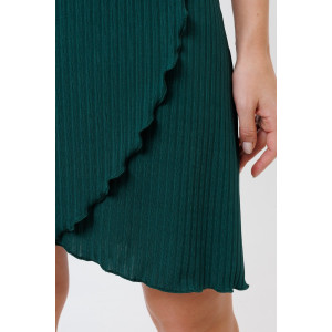 Халат женский №2270 лапша трикотажная (р-ры: 44-52) изумруд