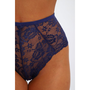 Трусы женские №45090 кулирка с лайкрой (р-ры: 48-52) синий Трусы женские №45090 кулирка с лайкрой (р-ры: 48-52) синий