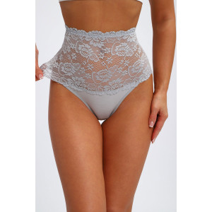 Трусы женские №45089 кулирка с лайкрой (р-ры: 48-52) серый
