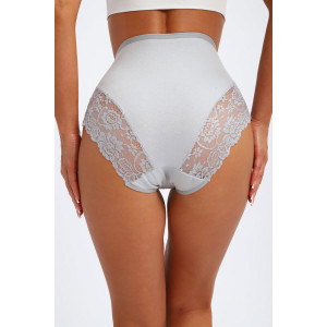 Трусы женские №45089 кулирка с лайкрой (р-ры: 48-52) серый