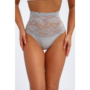 Трусы женские №45089 кулирка с лайкрой (р-ры: 48-52) серый