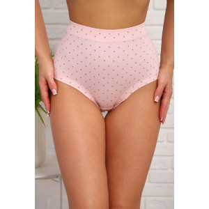 Трусы женские №64973 хлопок стрейч (р-ры: 52-54) розовый