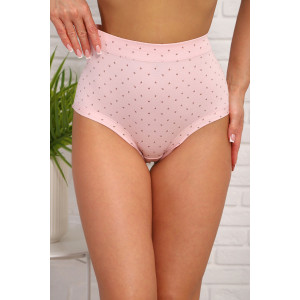 Трусы женские №64973 хлопок стрейч (р-ры: 52-54) розовый