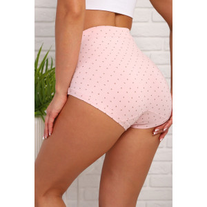 Трусы женские №64973 хлопок стрейч (р-ры: 52-54) розовый