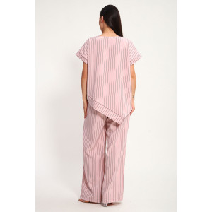 Костюм двойка женский К1380.2 искусственный лен (р-ры: 48-62)