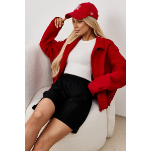 Шорты женские "Аманти-2" лён вискоза (р-ры: 42-52) черный