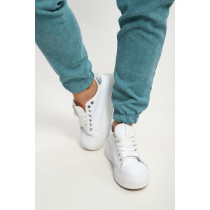 Костюм двойка женский №35279 вельвет (р-ры: 44-54) синий