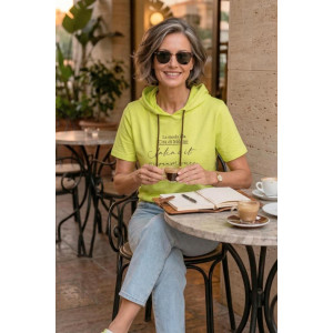 Футболка женская "Трейси Л" лакоста (р-ры: 44-62) лайм