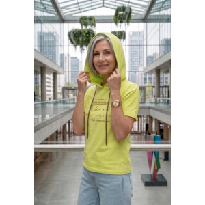 Футболка женская "Трейси Л" лакоста (р-ры: 44-62) лайм