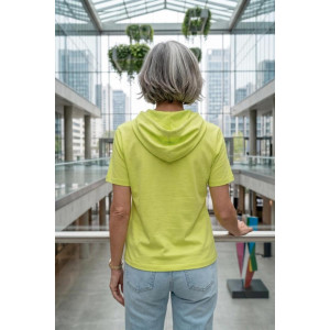Футболка женская "Трейси Л" лакоста (р-ры: 44-62) лайм