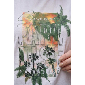 Костюм двойка женский "Парадиз В" кулирка+футер 2-х нитка (р-ры: 44-58) зеленый-2