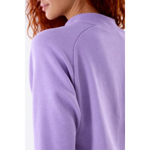 Костюм двойка женский "Грация Л" футер 3-х нитка петля (р-ры: 44-62) лаванда