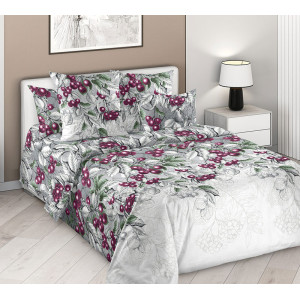 Постельное белье перкаль "Вишня"