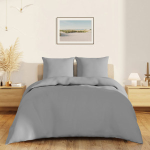 Постельное белье поплин гладкокрашеный "Love colors" темно-серый
